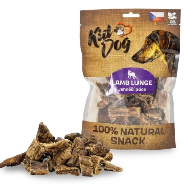 Jehněčí plíce 80g - KIDDOG