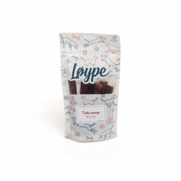 Turbo sausage - pštrosí...